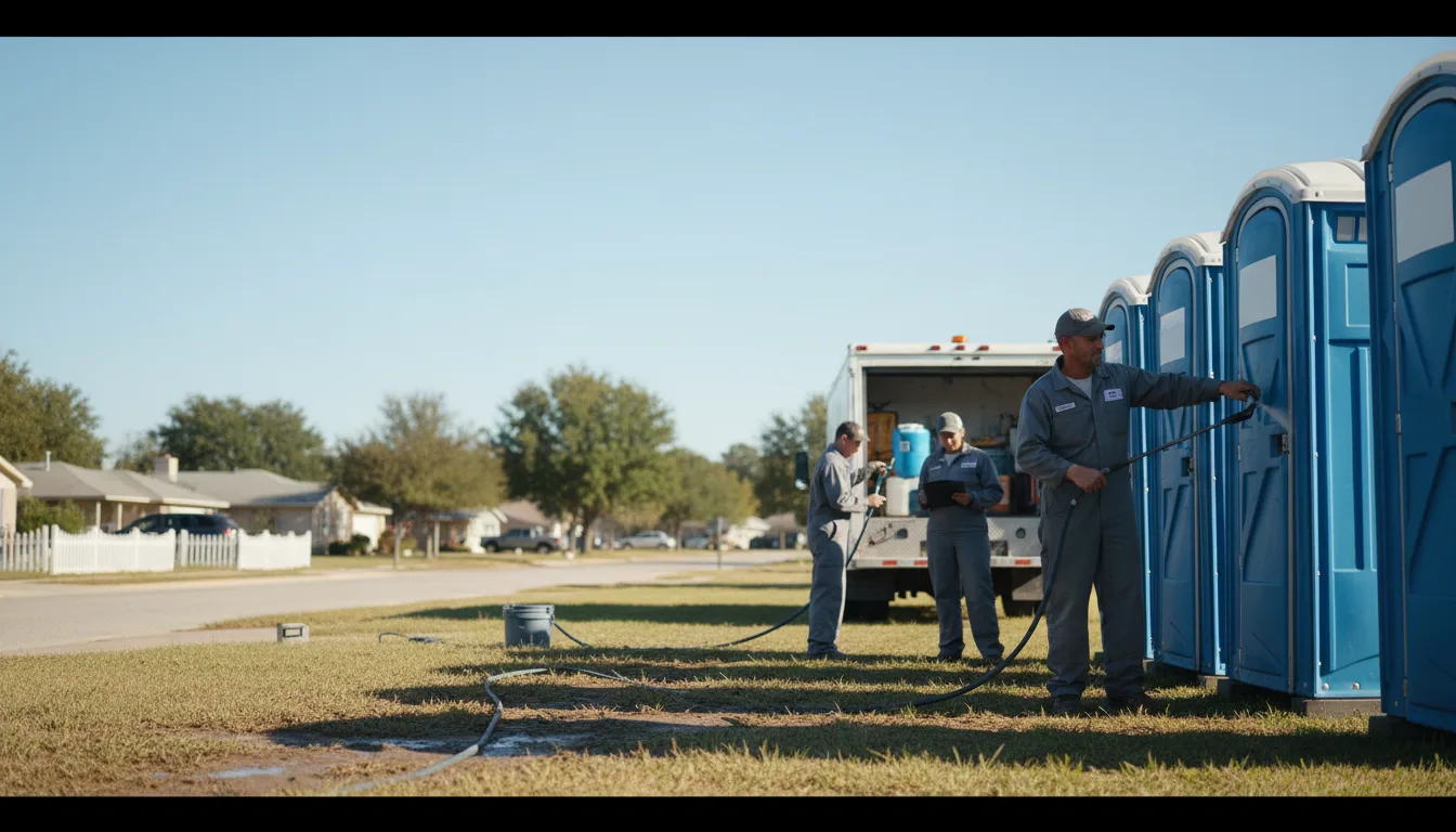 Long-Term Portable Toilet Rental in Egan, LA near me